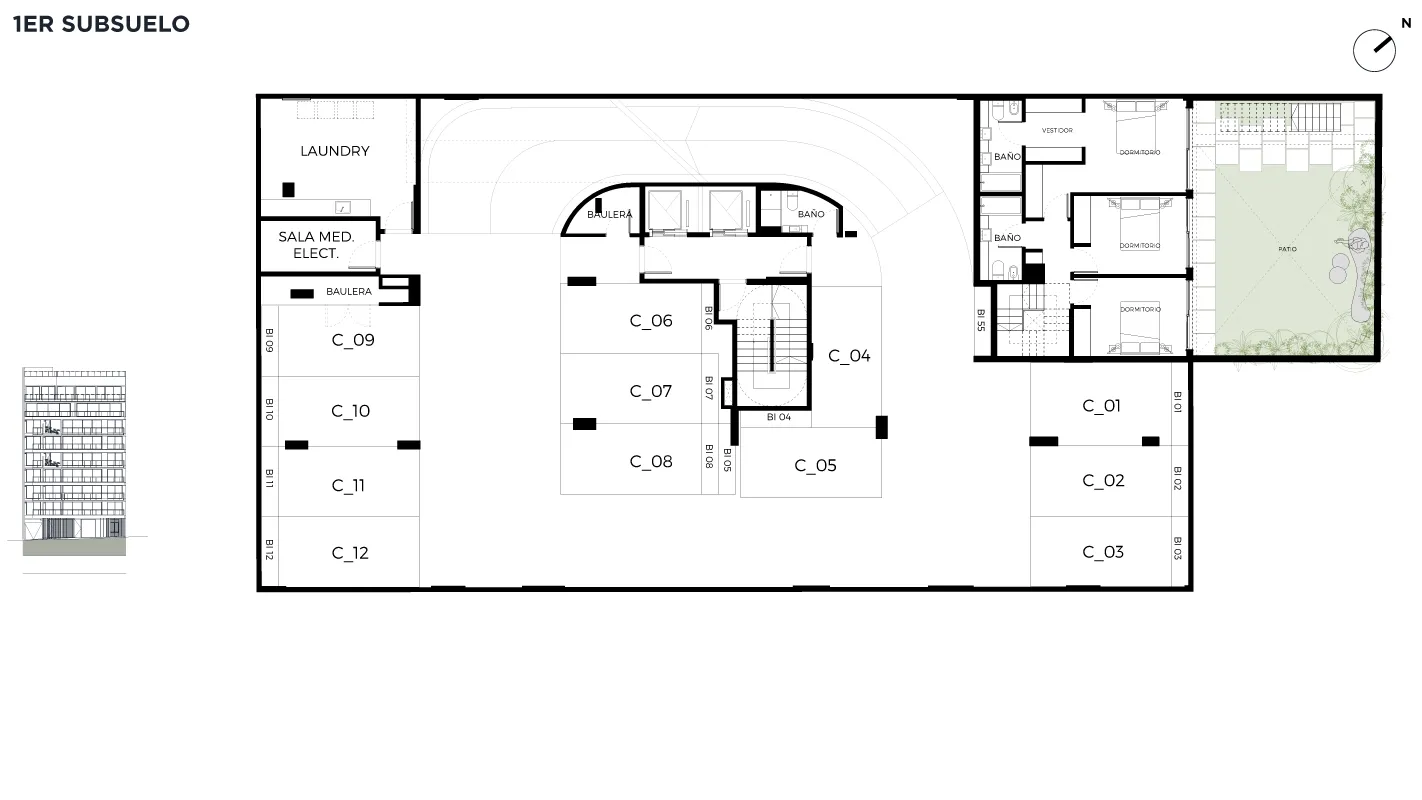 HABITA Freire Planta Piso 1er Subsuelo