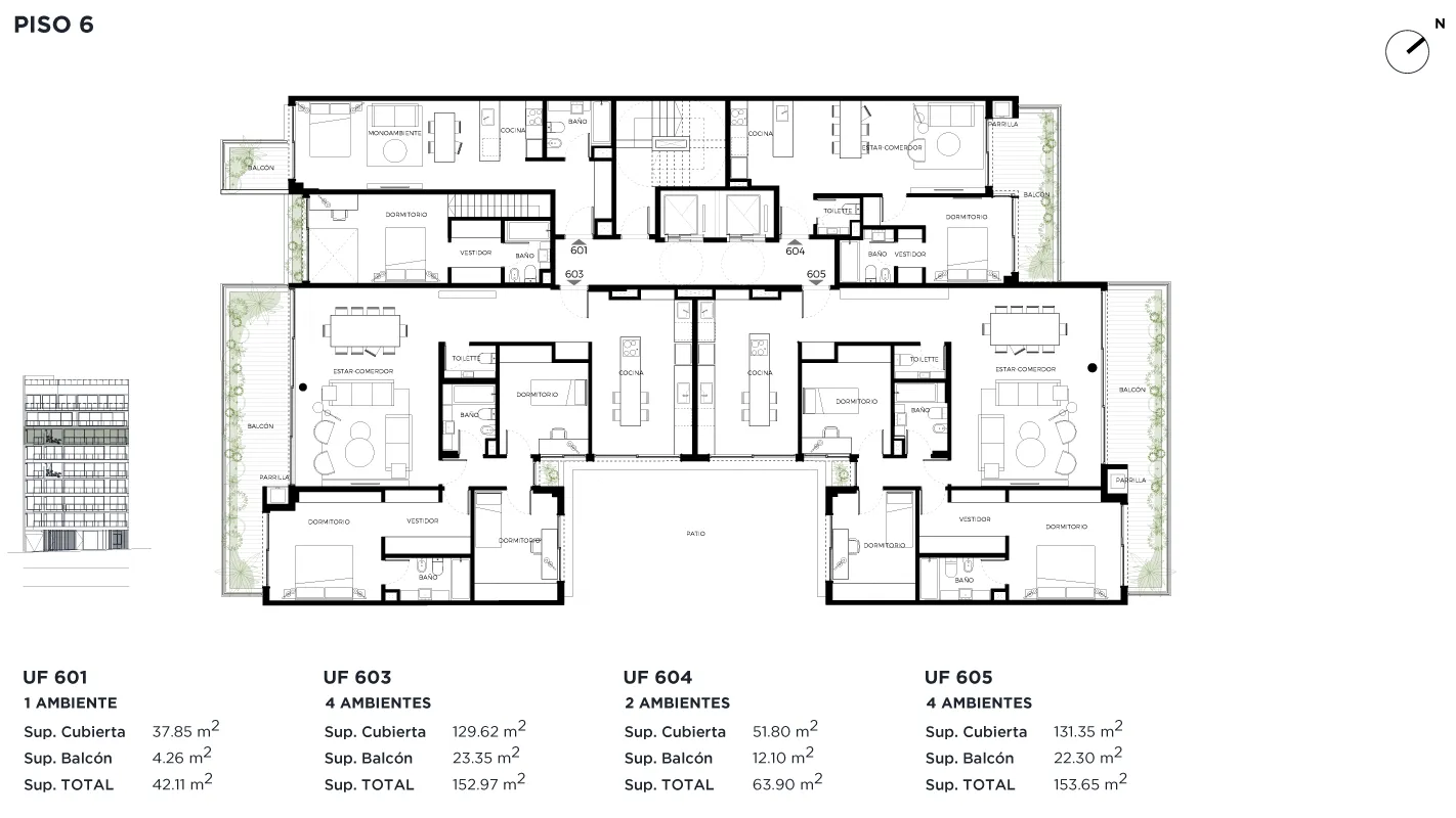 HABITA Freire Planta Piso 6